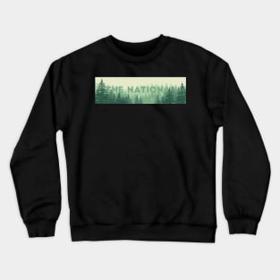 The National Band Logo Forest Crewneck Sweatshirt